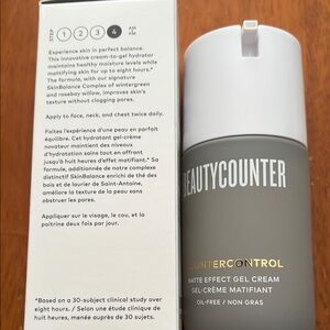 Beautycounter Countercontrol Matte Effect Gel Cream Skincare Essential